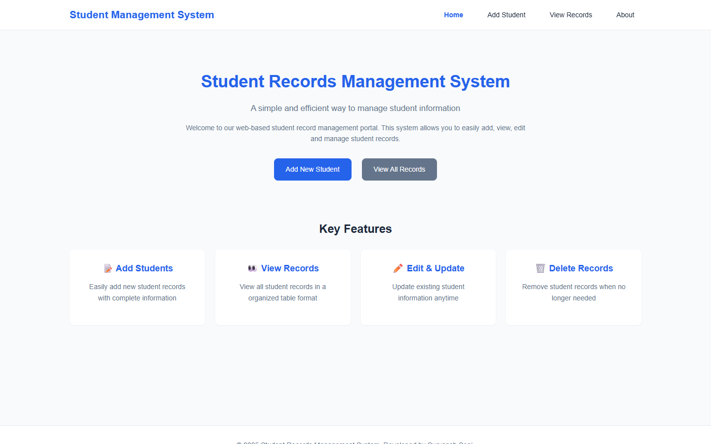 Student Management System